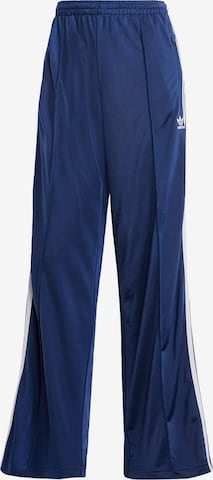 ADIDAS ORIGINALS Wide leg Pants 'Firebird' in Blue: front