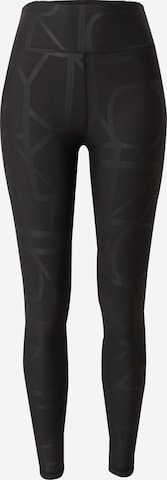 ONLY PLAY Skinny Workout Pants in Black: front