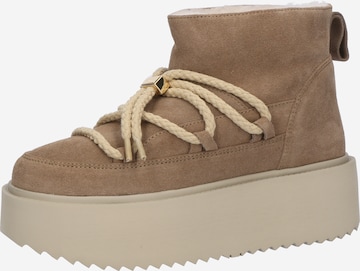 INUIKII Snow Boots in Beige: front