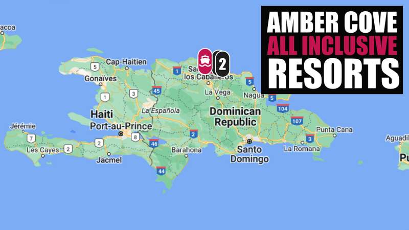 Amber Cove All Inclusive Day Pass Map