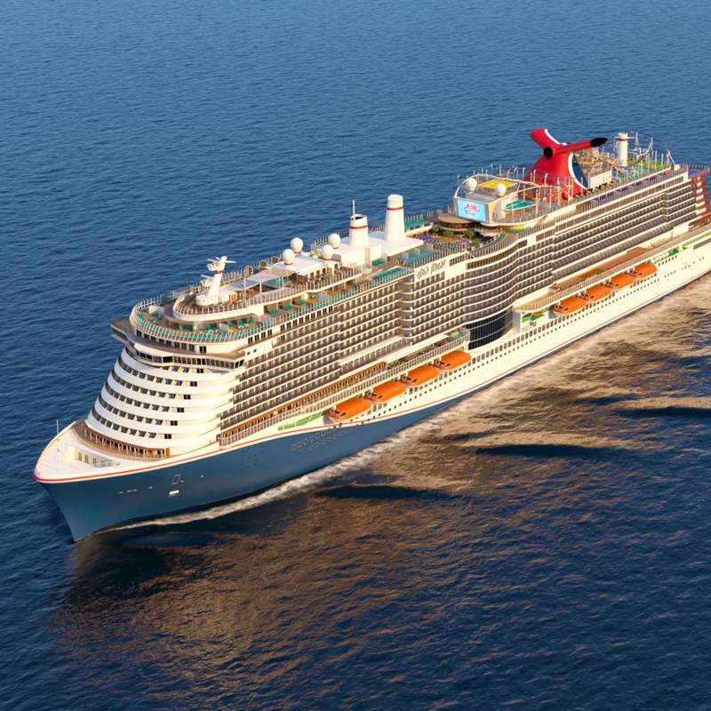 Carnival Celebration Built and Renovated Infographic
