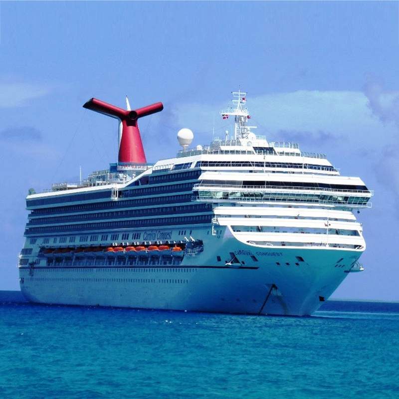 Carnival Conquest Built and Renovated Infographic