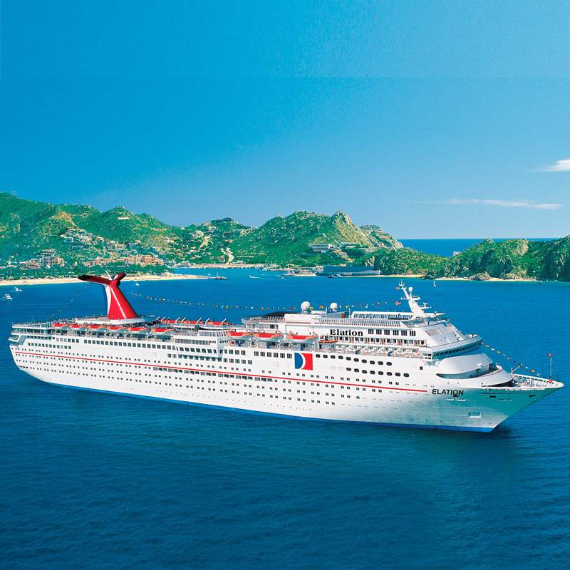 Carnival Elation Built and Renovated Infographic
