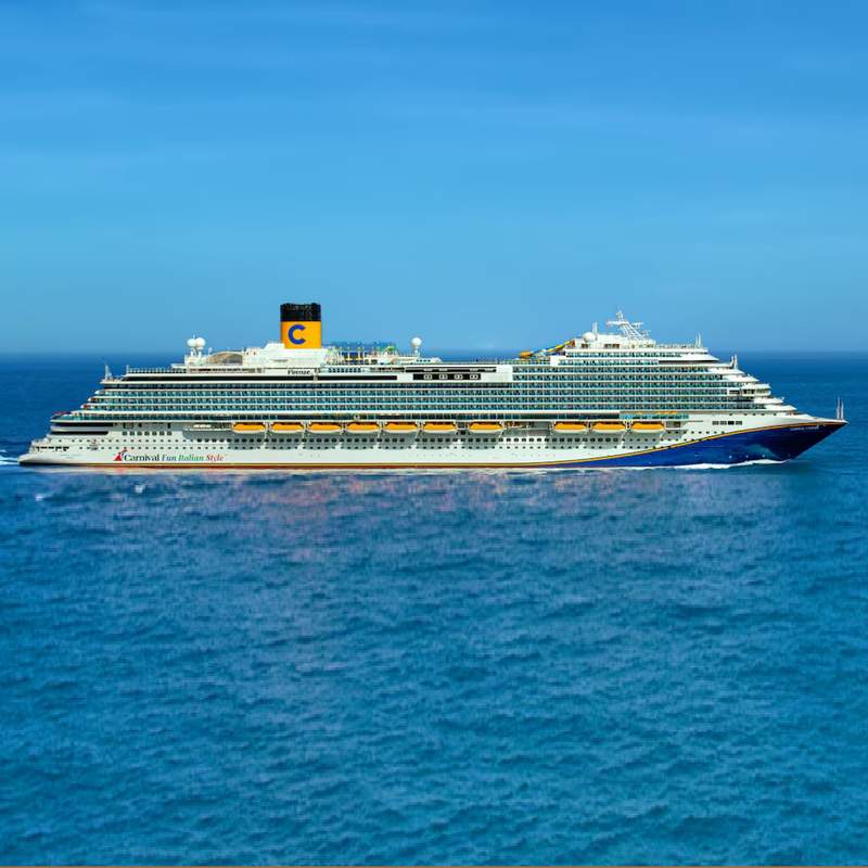 Carnival Firenze Built and Renovated Infographic