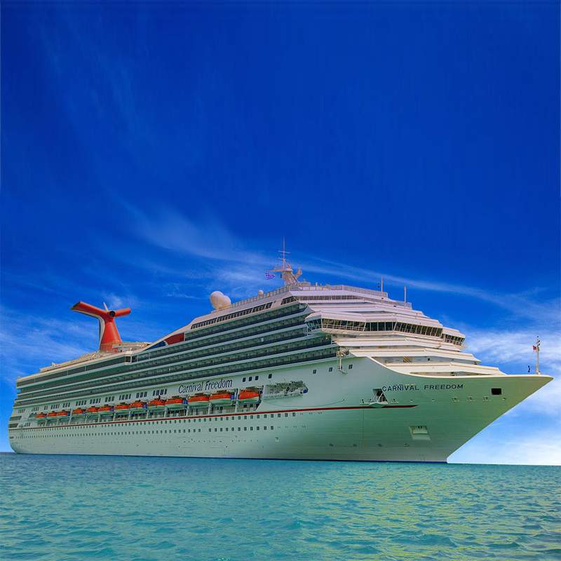 Carnival Freedom Built and Renovated Infographic