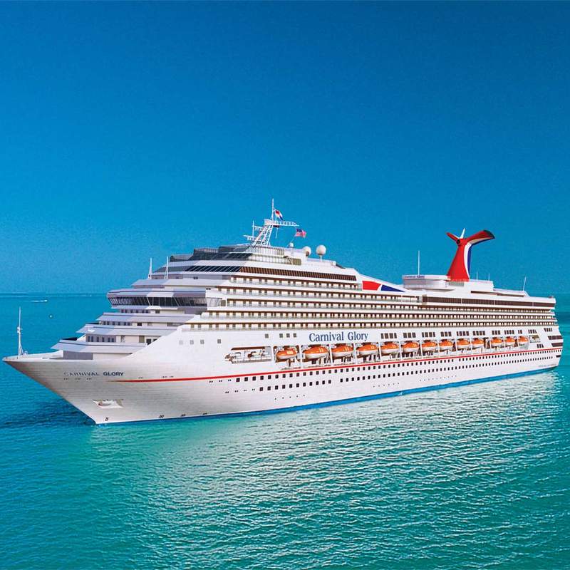 Carnival Glory Built and Renovated Infographic