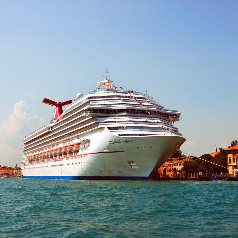 Carnival Liberty Built and Renovated Infographic