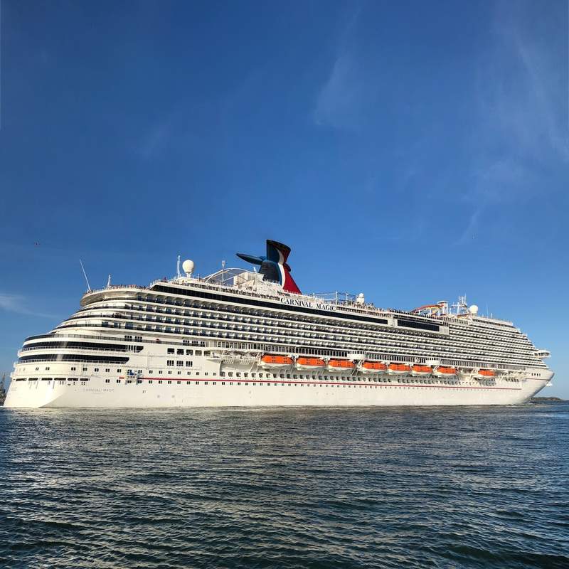 Carnival Magic Built and Renovated Infographic
