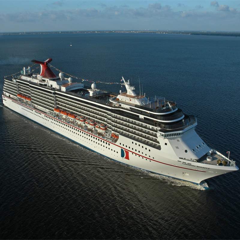 Carnival Miracle Built and Renovated Infographic