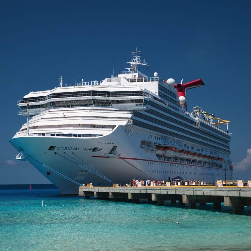 Carnival Sunshine Built and Renovated Infographic