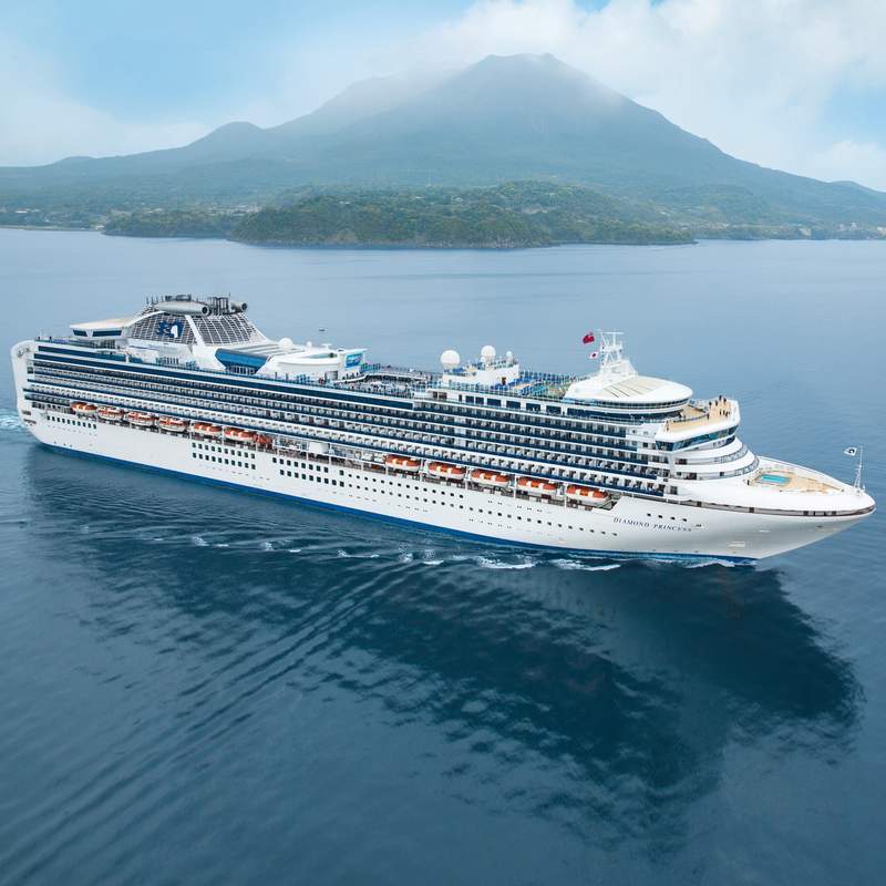 Diamond Princess Built and Renovated Infographic