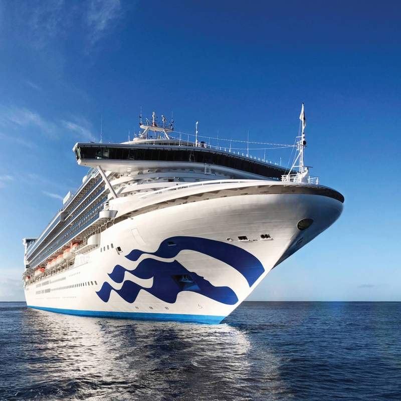 Discovery Princess Built and Renovated Infographic