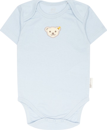 Steiff Collection Romper/Bodysuit in Blue: front