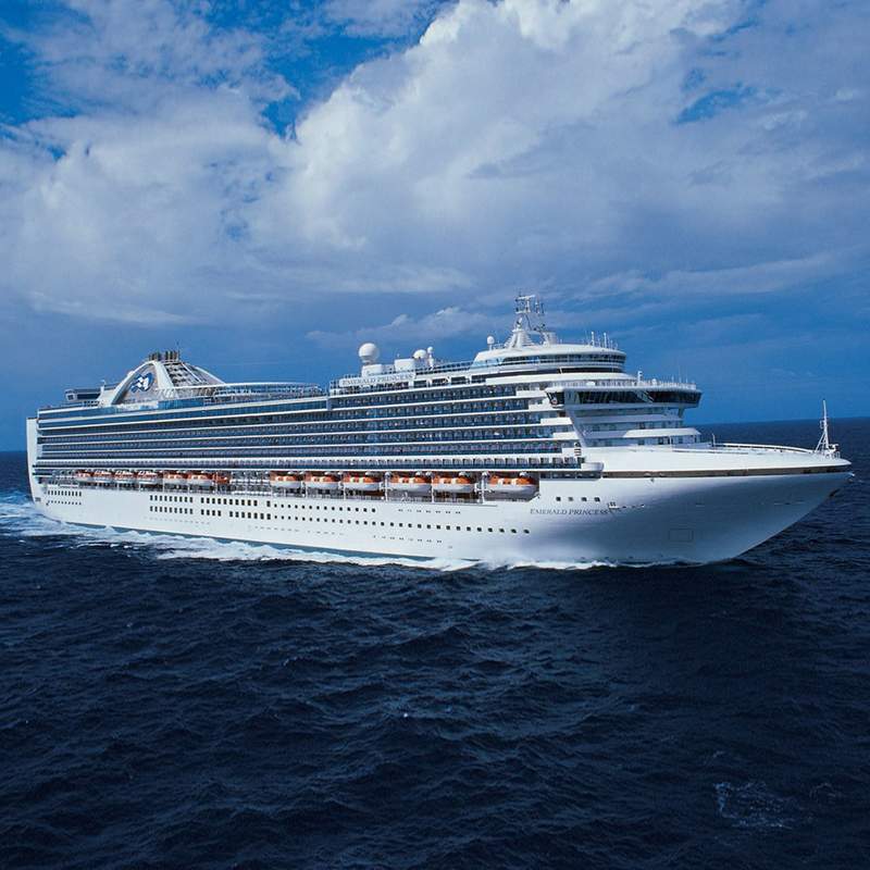 Emerald Princess Built and Renovated Infographic