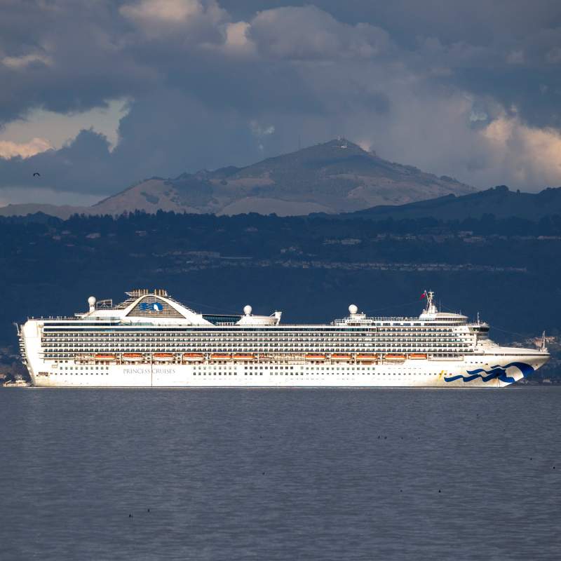 Grand Princess Built and Renovated Infographic