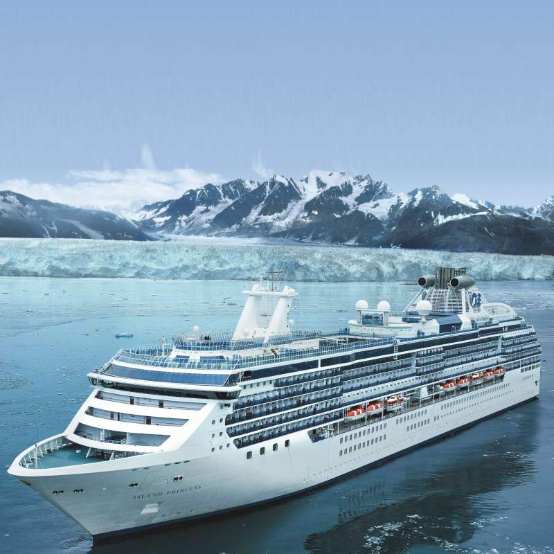 Island Princess Built and Renovated Infographic