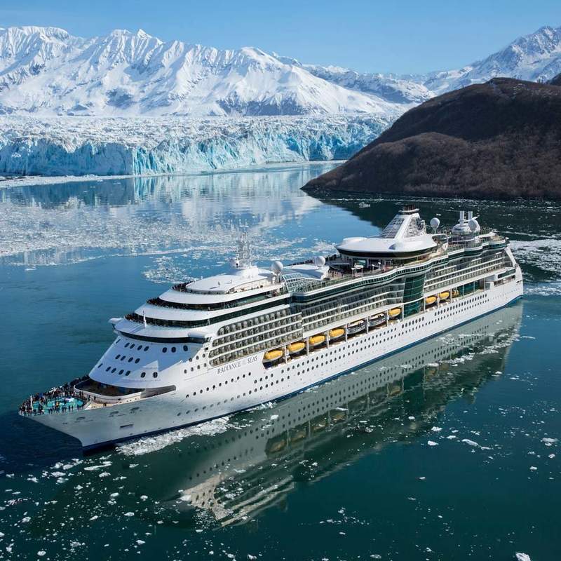 Radiance of the Seas Built and Renovated Infographic