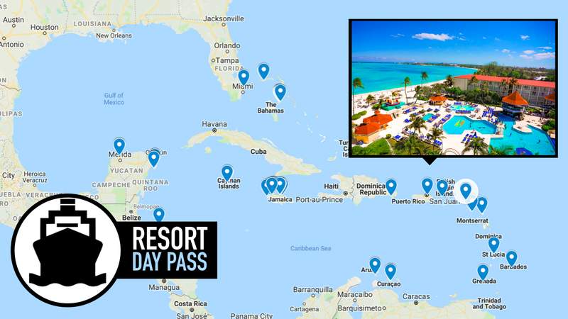 Resort for a Day Cruise Day Pass Options