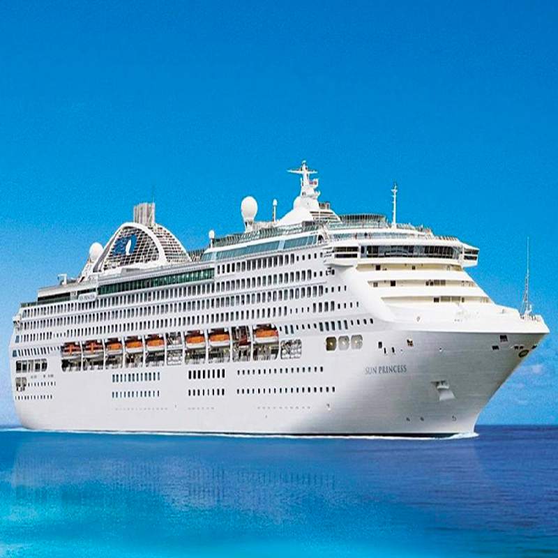 Sun Princess Built and Renovated Infographic