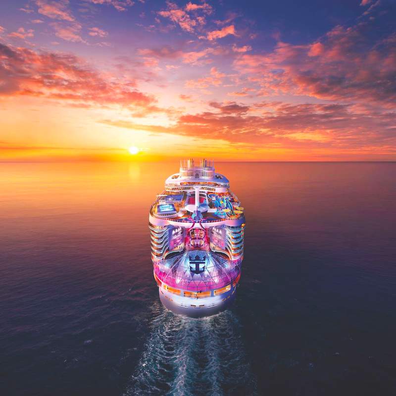 Utopia of the Seas Built and Renovated Infographic